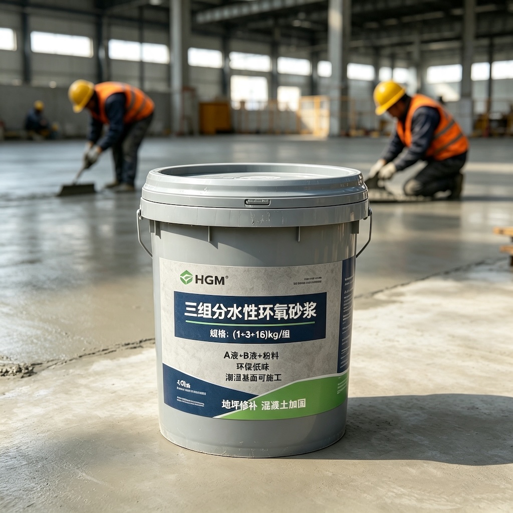 和政三组份水性环氧砂浆